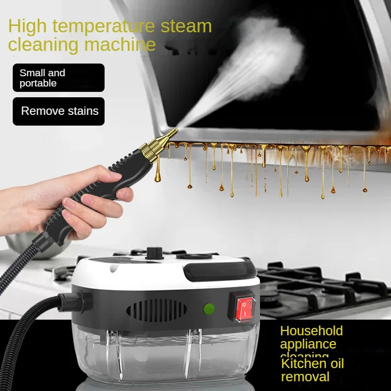 Aparat de Curățare cu Aburi – Igienizare la Temperatură Înaltă pentru Aer Condiționat, Hote, Casă și Mașină