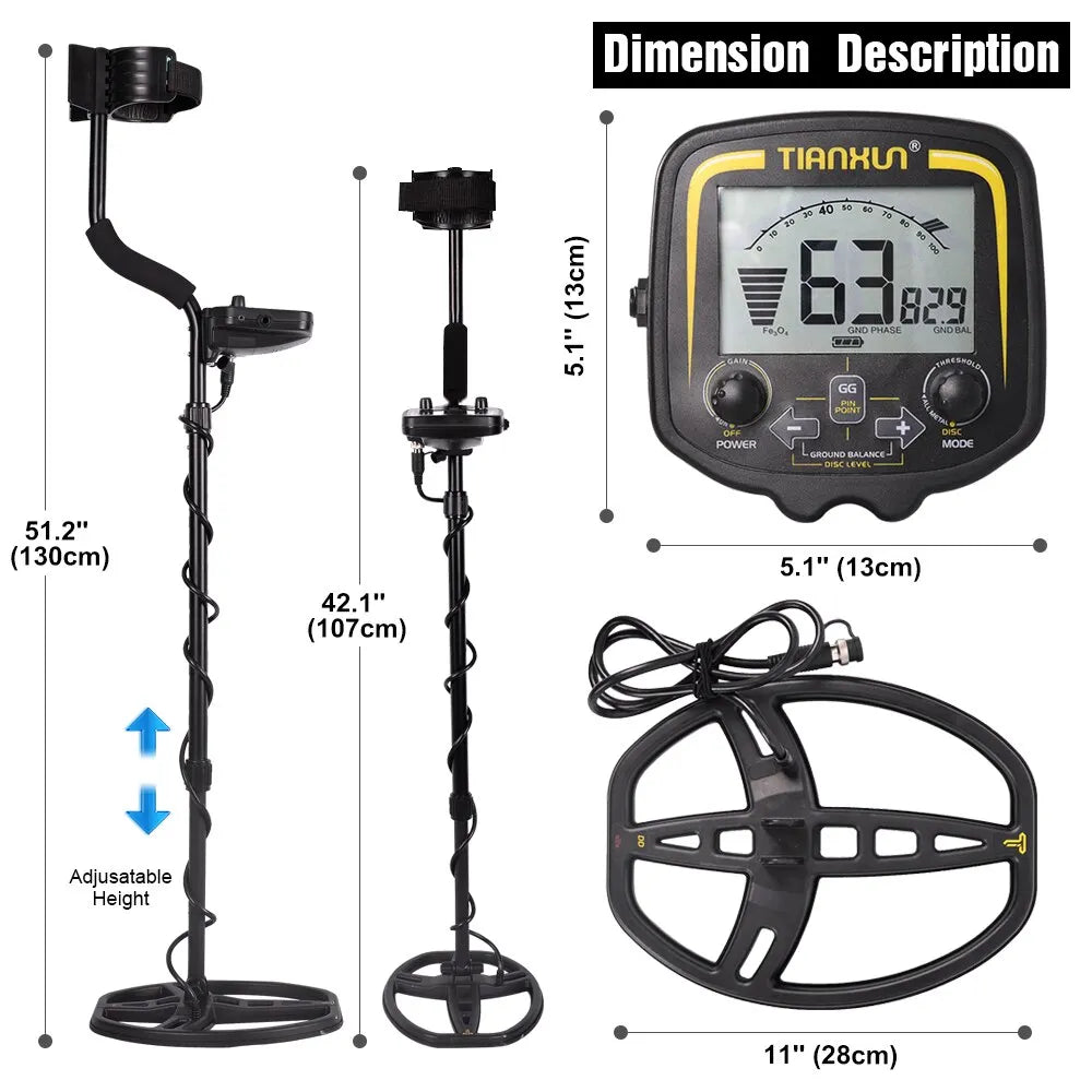 TX-850 Professional Detector (Depth 2.5m)